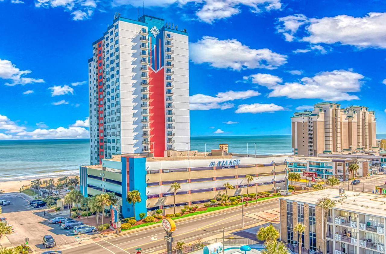 Angled Oceanfront Studio With Incredible Views! Palace Resort 1003 - Sleeps 4 Guests Myrtle Beach Extérieur photo
